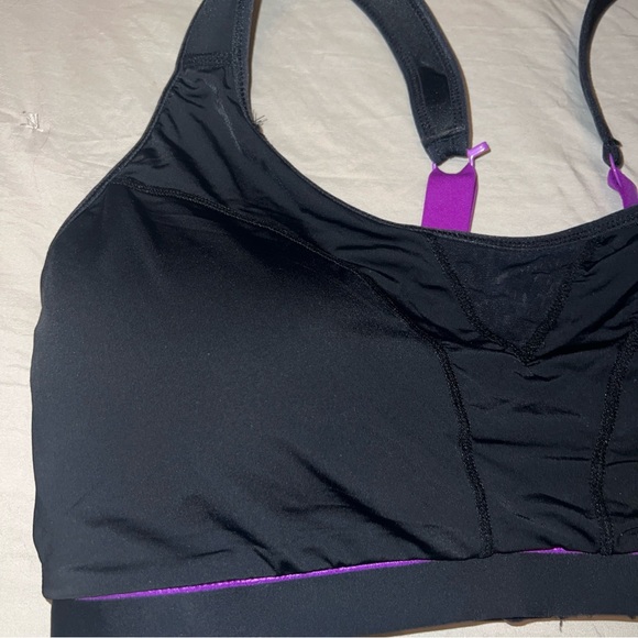 QT Intimates Wirefree Comfort Bra size 2X NEW PADDED Black - Picture 2 of 9